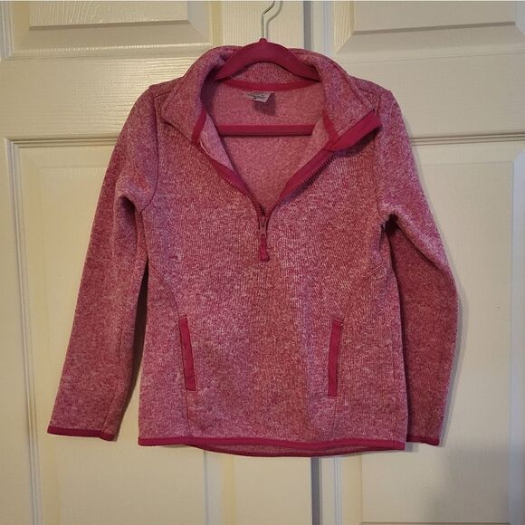 Athletic Works Other - Athletic works hot pink 1/2 zip girls pullover